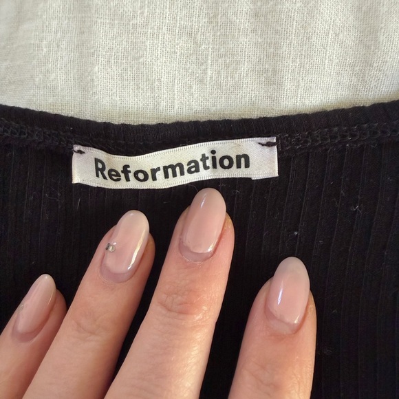 Reformation Pauline Wrap Top - Size Small - Picture 5 of 7